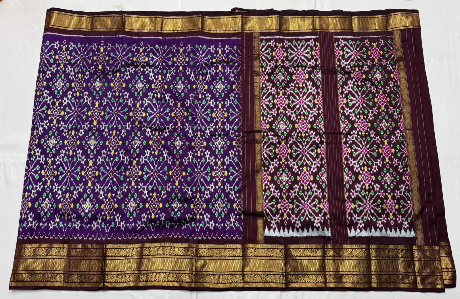 Kanchi Border Ikat - PSNTL17-KBIPIIDCD-10