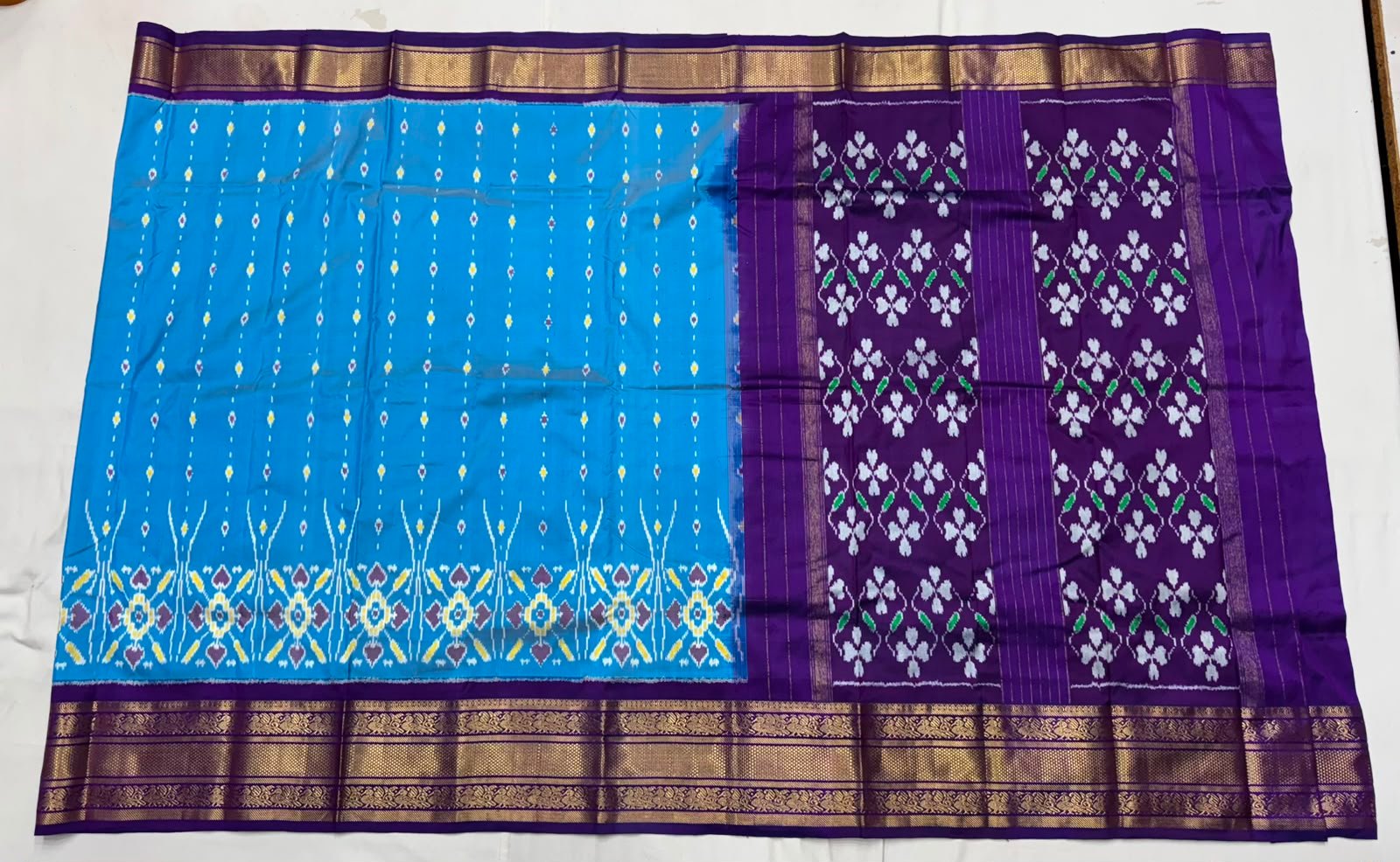 Kanchi Border Ikat - PSNTL17-KBIPIIDCD-12