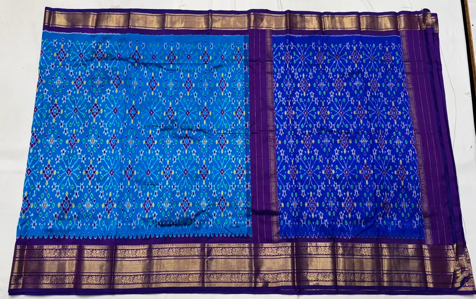 Kanchi Border Ikat - PSNTL17-KBIPIIDCD-13