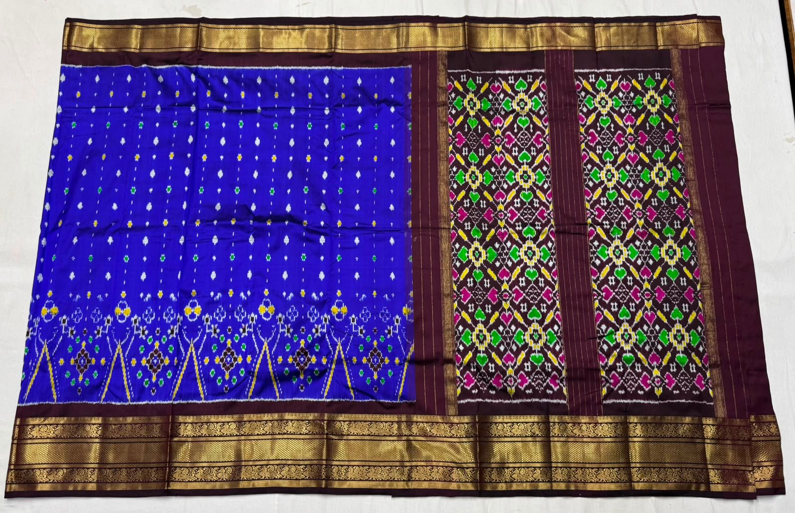 Kanchi Border Ikat - PSNTL17-KBIPIIDCD-14