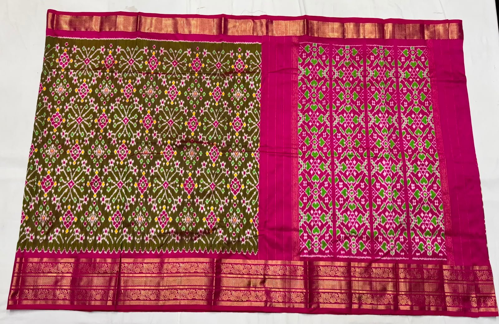 Kanchi Border Ikat - PSNTL17-KBIPIIDCD-15