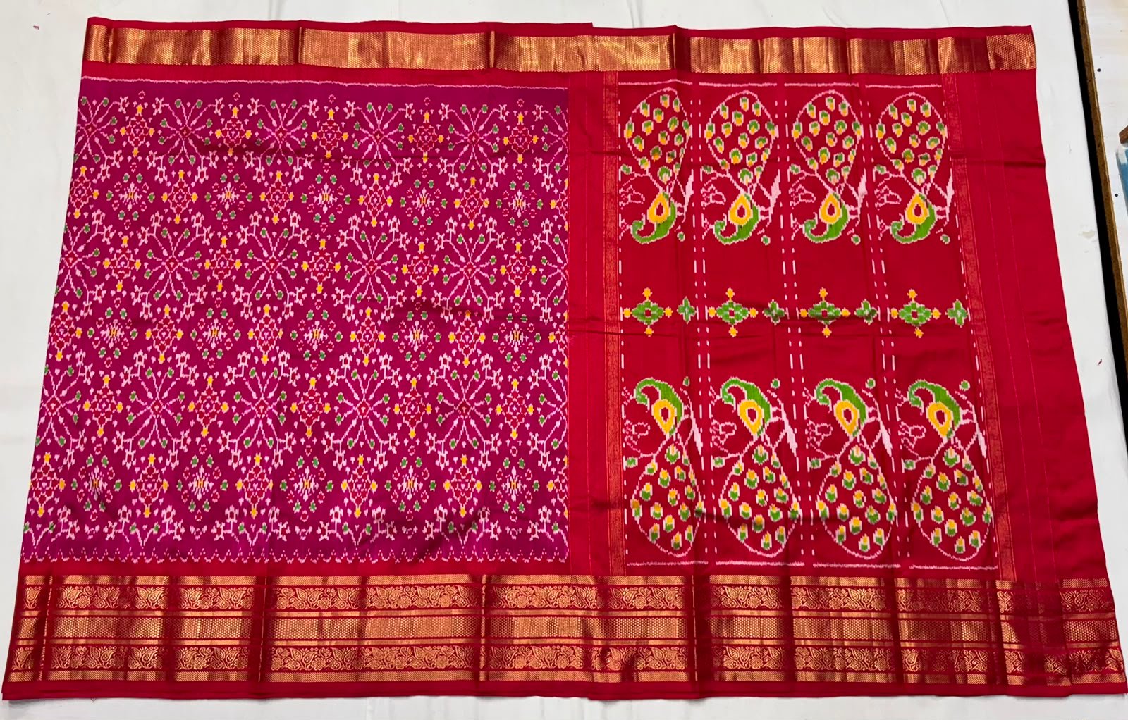 Kanchi Border Ikat - PSNTL17-KBIPIIDCD-16