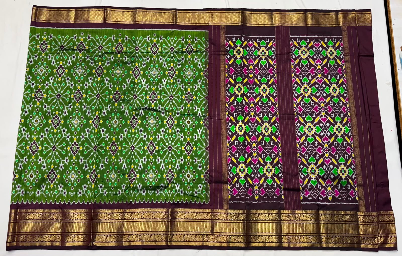 Kanchi Border Ikat - PSNTL17-KBIPIIDCD-19