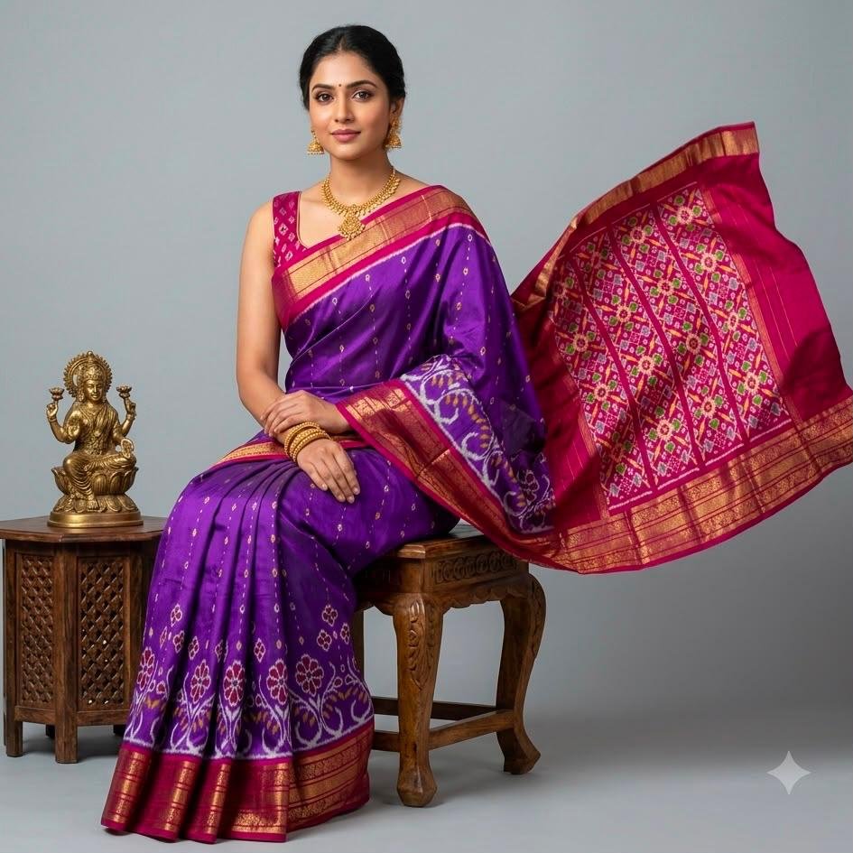 Kanchi Border Ikat - PSNTS08-KBIPIIZCD-12