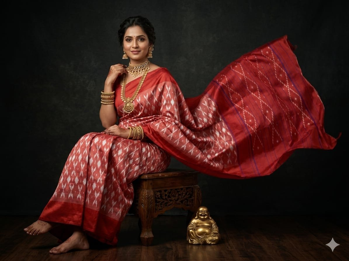 Light Weight Border Saree - PGMRY08-LWBSCSNDD-30
