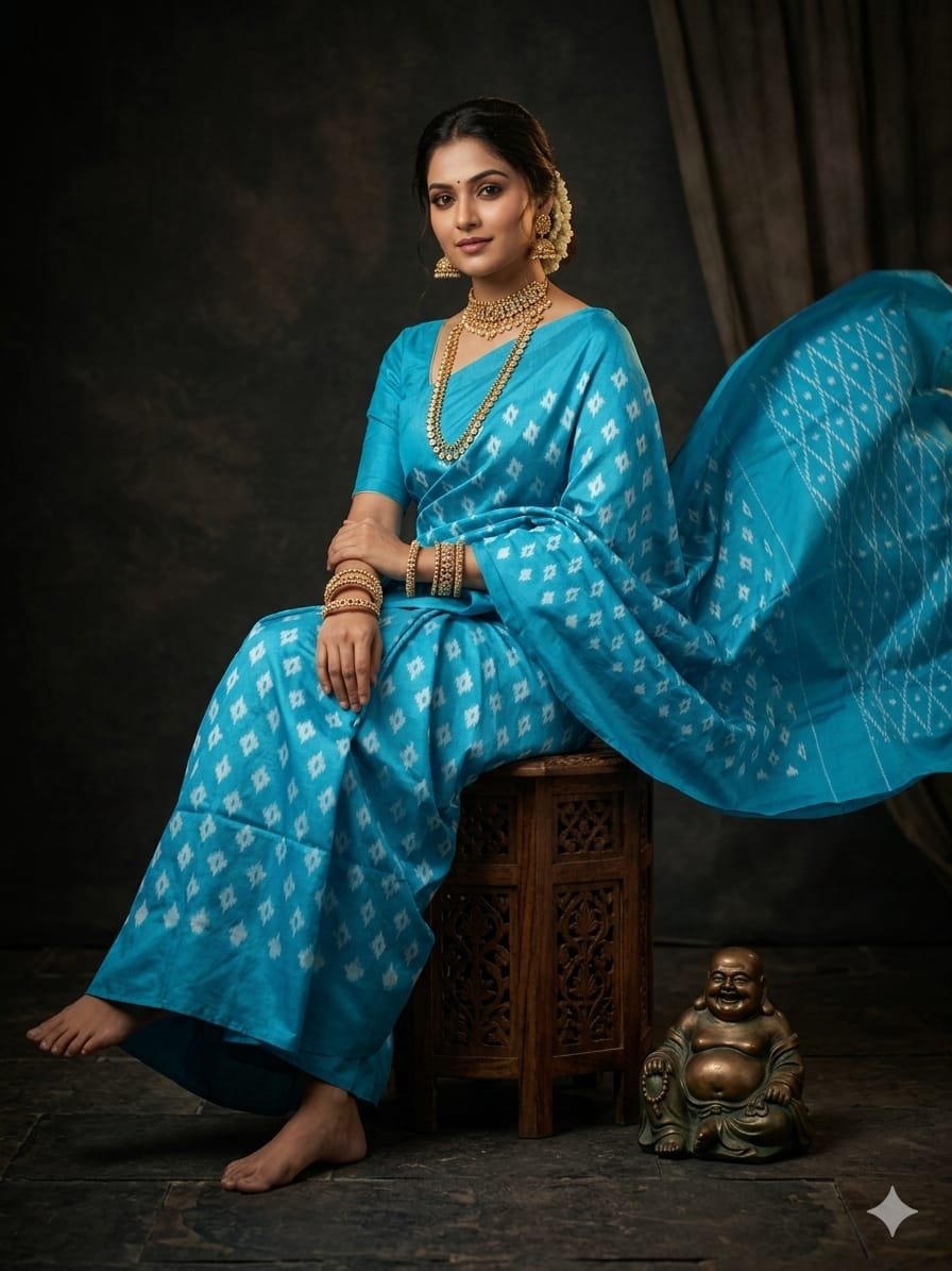 Light Weight Border Saree - PGMRY24-LWBSCSBDD-03