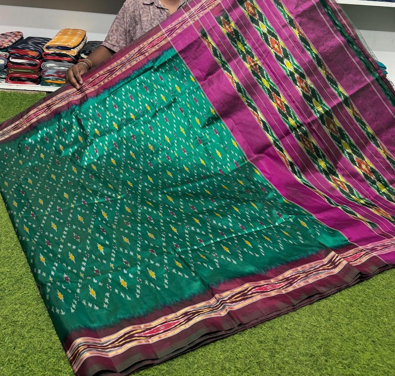Light Weight Border Saree - PSRGY25-LSNBDSSCD-02