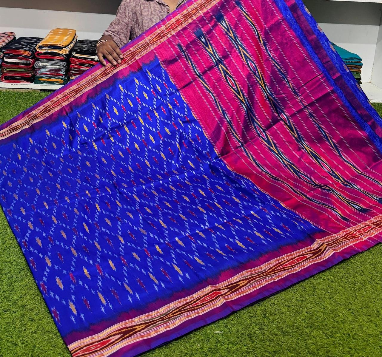 Light Weight Border Saree - PSRGY25-LSNBDSSCD-11