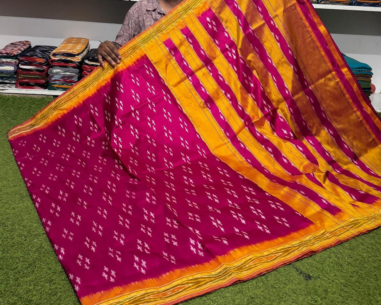 Light Weight Border Saree - PSRGY25-LWBSDSSCD-08