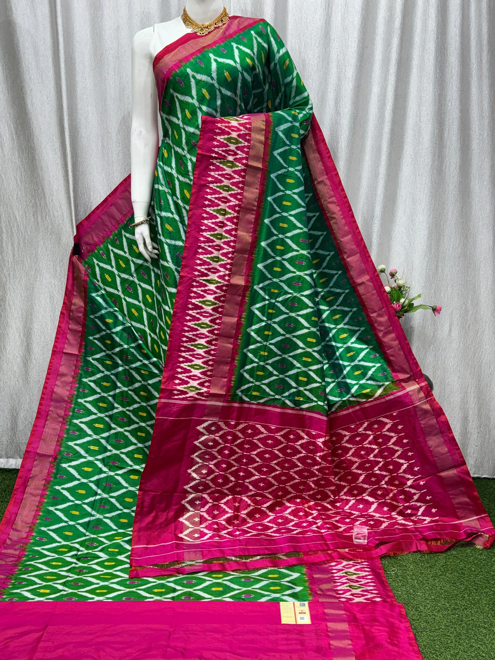 Lightweight Ikat Silk - PASKN18-LSWBDTCCD-42