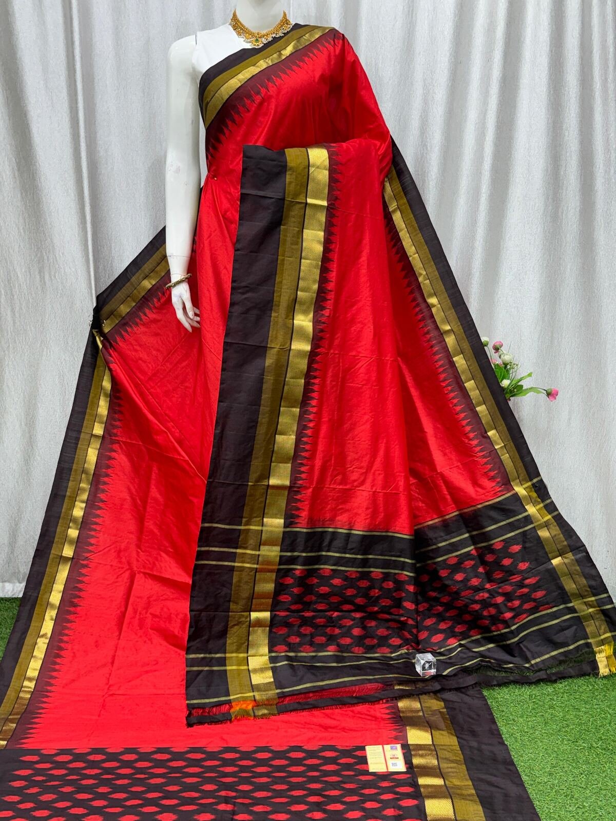 Lightweight Ikat Silk - PASKN24-LSWBCTZCD-11