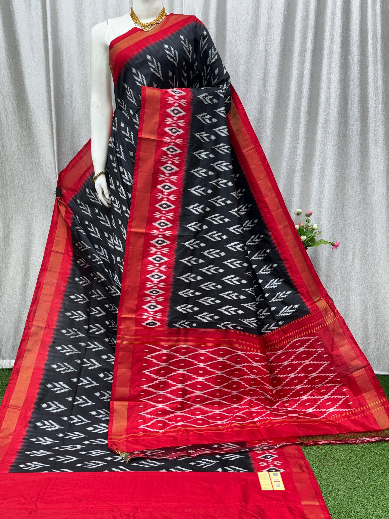 Lightweight Ikat Silk - PASKN27-LSWBDTDCC-21