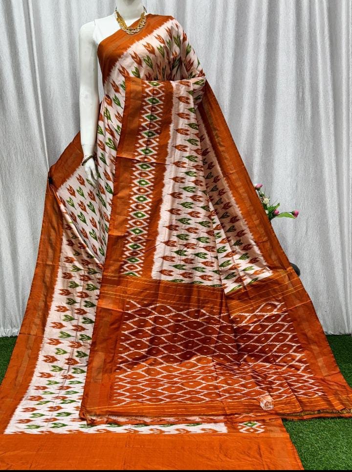 Lightweight Ikat Silk - PASKN27-LSWBDTDCC-27