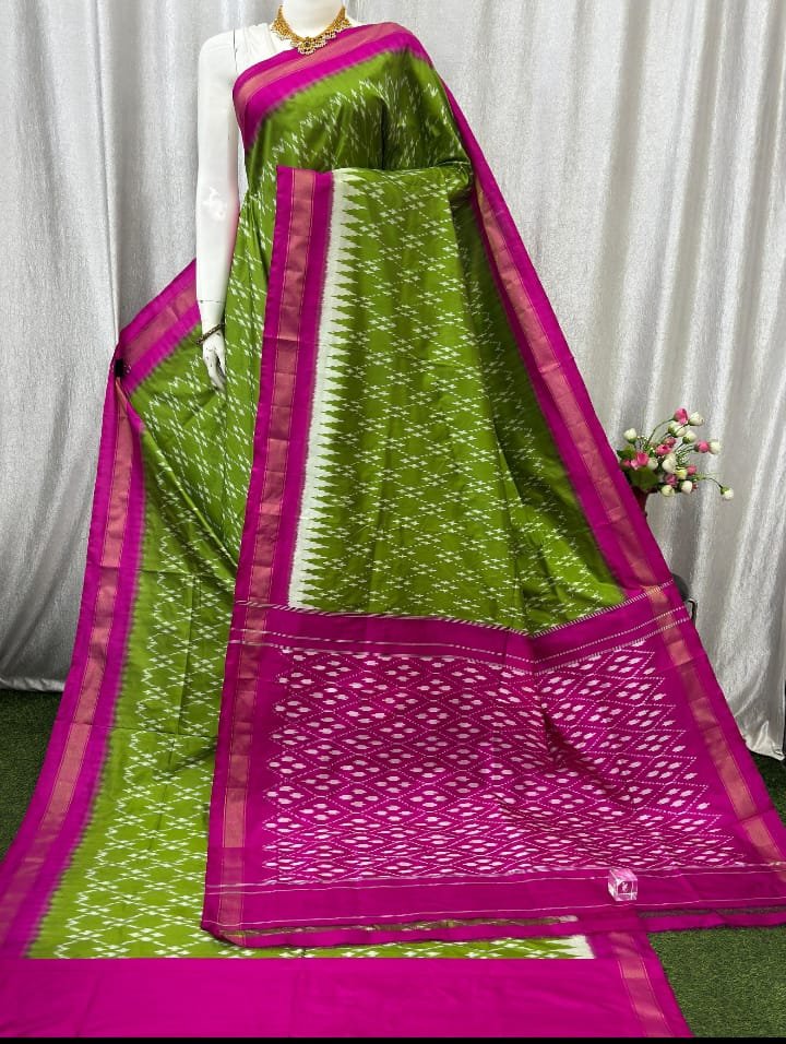 Lightweight Ikat Silk - PASKO12-LSWBDTFCD-10