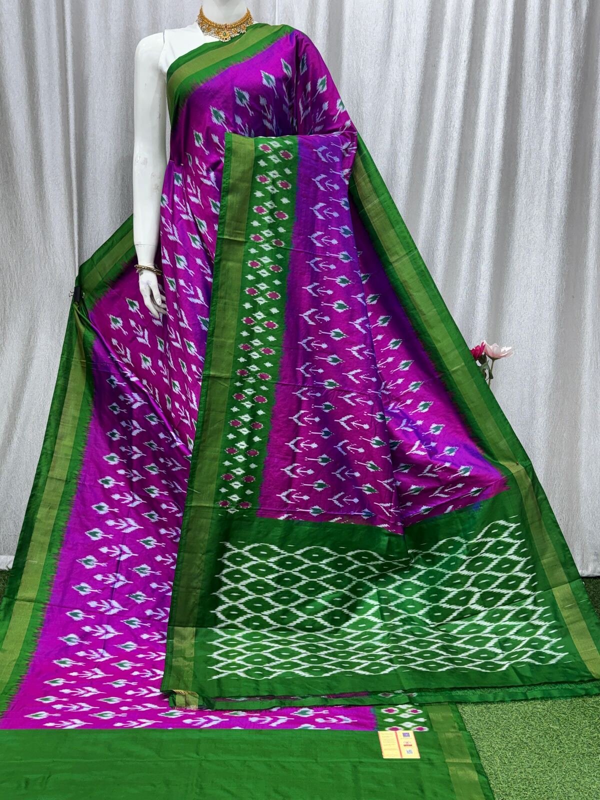 Lightweight Ikat Silk - PASKO12-LSWBDTFCD-20
