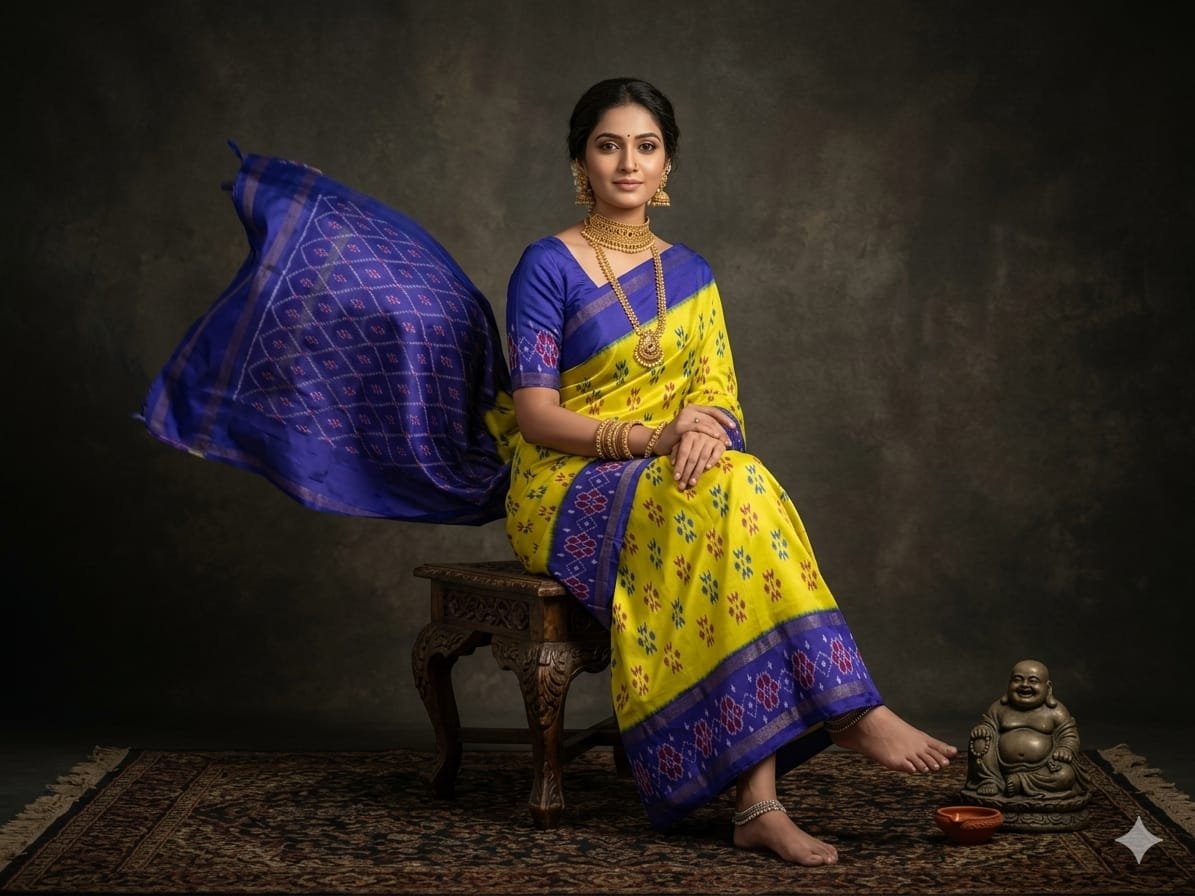 Lightweight Ikat Silk - PGMRN03-LSWBDTDCC-01