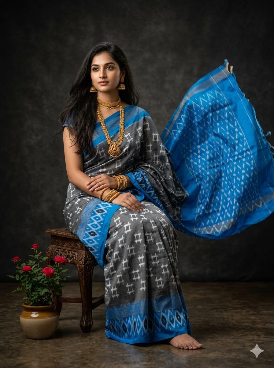 Lightweight Ikat Silk - PGMRN09-LSWBDTDCC-24