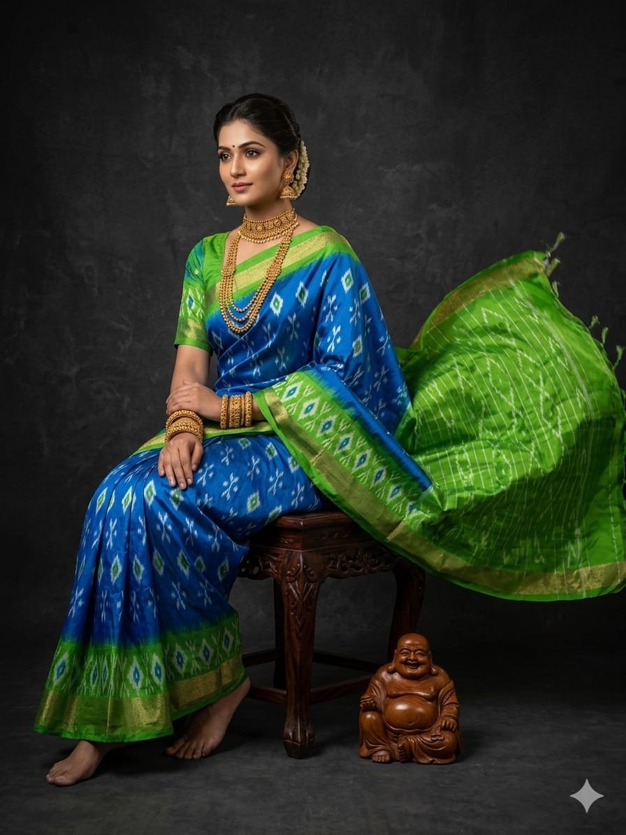 Light Weight Silk Saree - PGMRY13-ILWSCTDCD-26