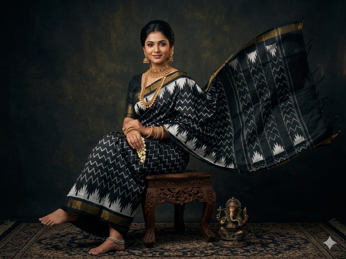 Light Weight Silk Saree - PGMRY23-ILWSDTDCC-13