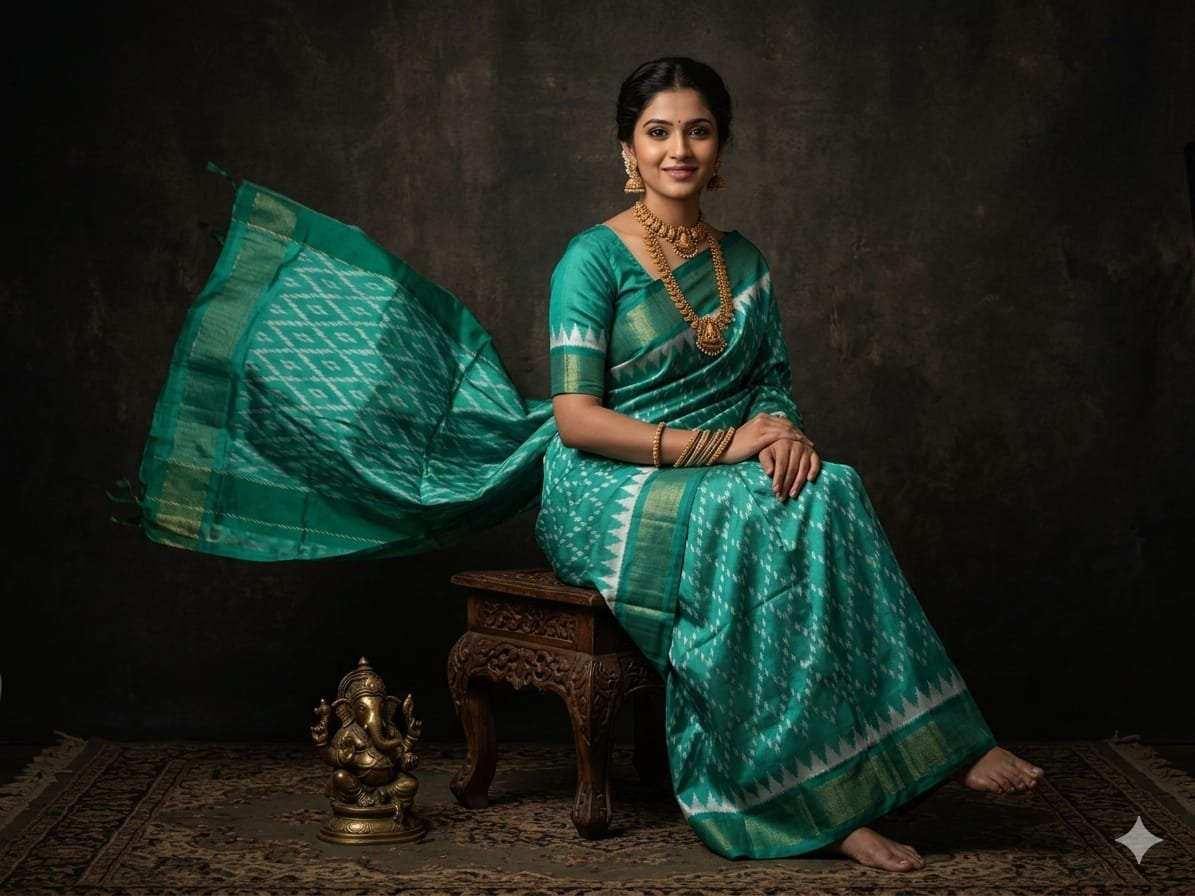 Light Weight Silk Saree - PGMRY23-ILWSDTDCC-38