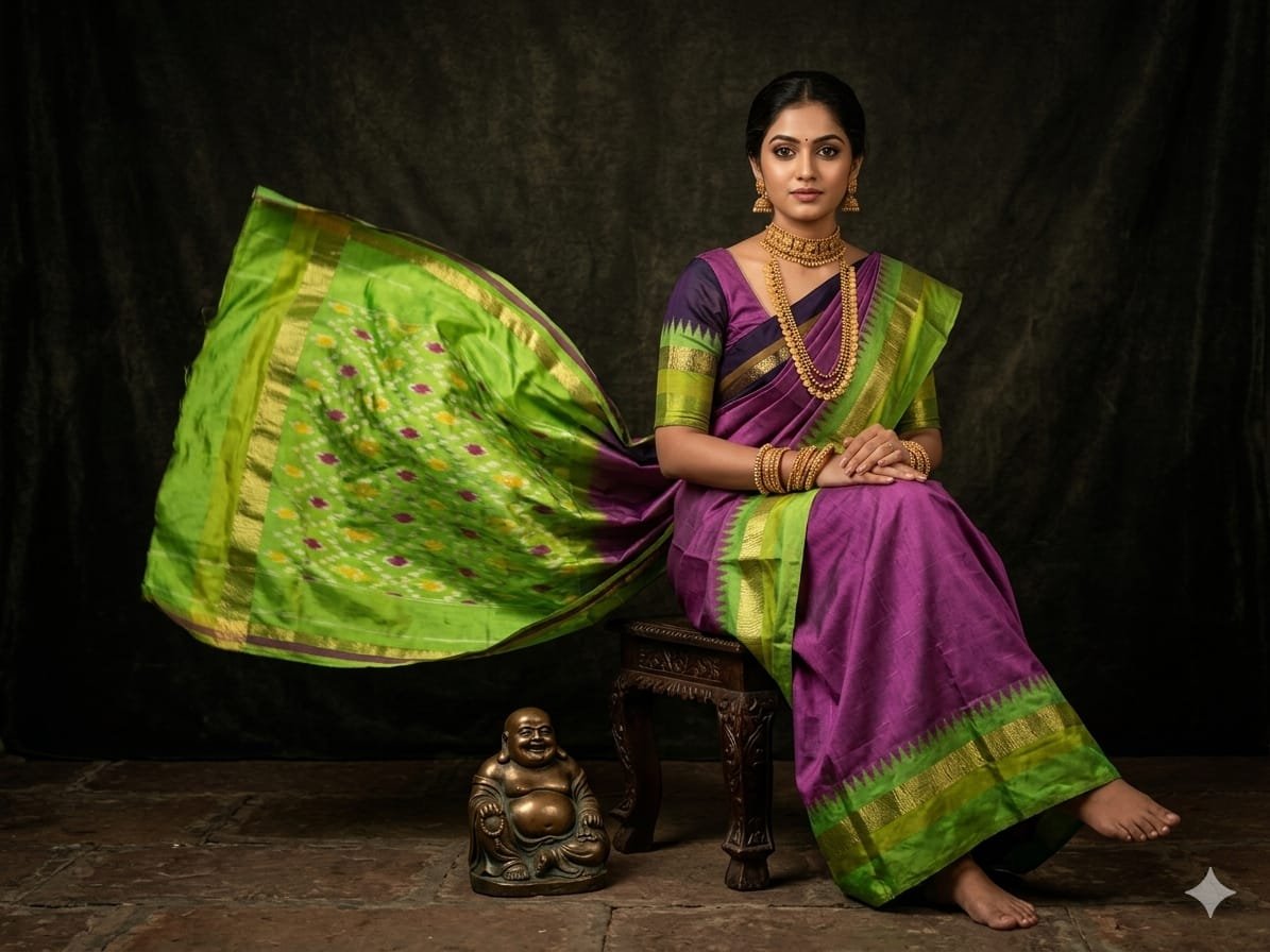 Light Weight Silk Saree - PGMRY23-LSWBDTDCC-52