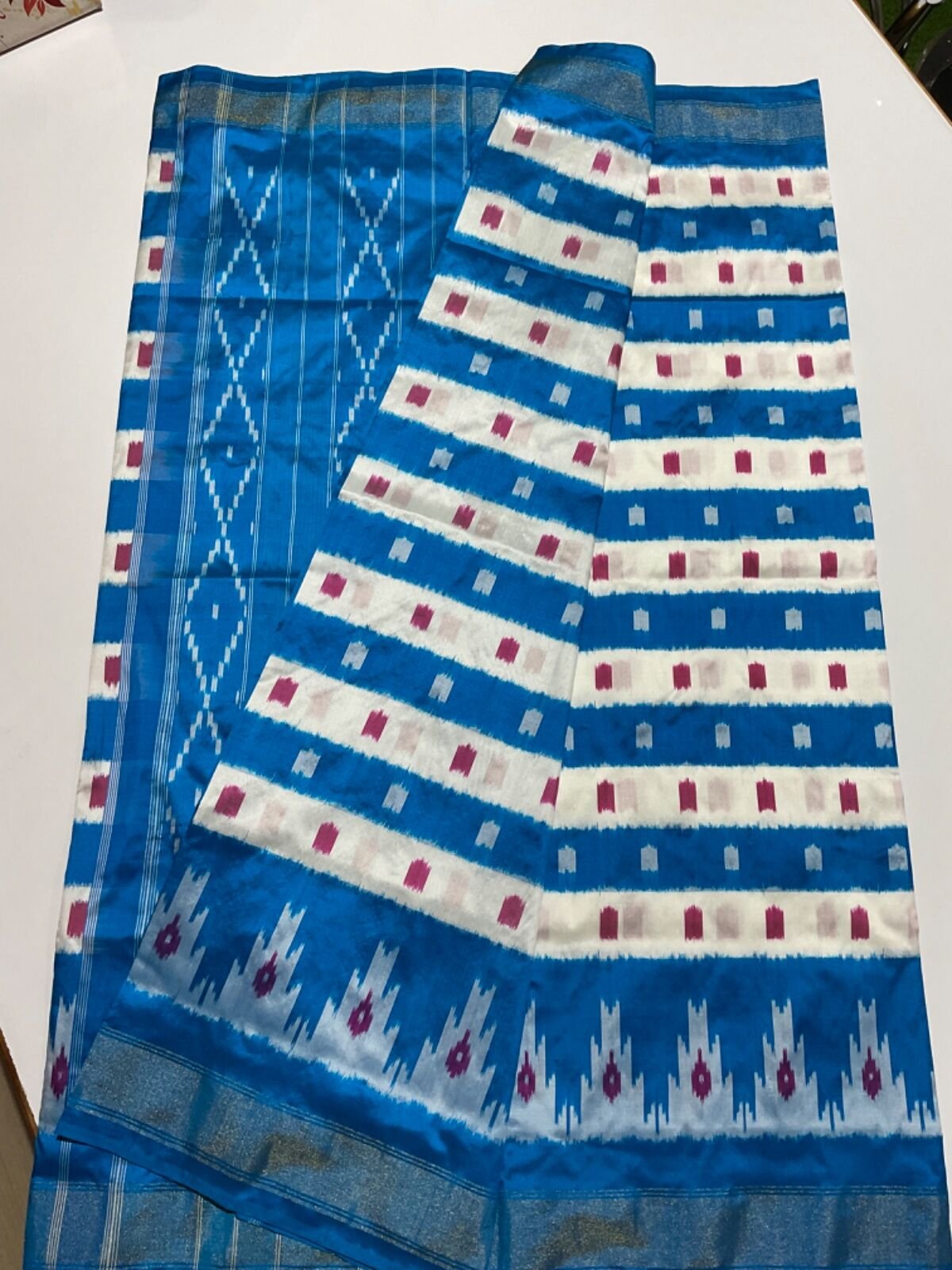 Light Weight Silk Saree - PLXHY15-ILWSDXNCC-01