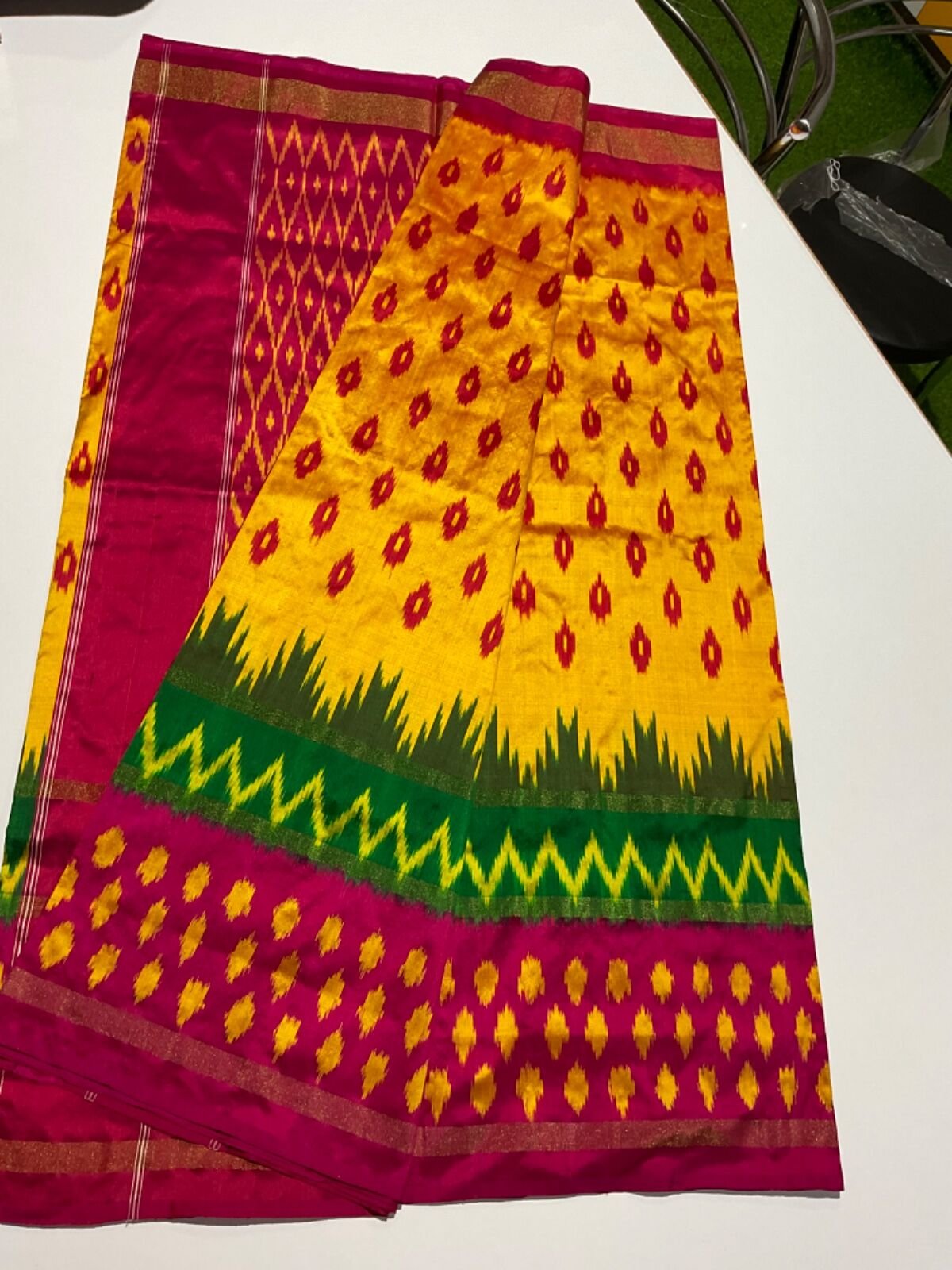 Light Weight Silk Saree - PLXHY15-ILWSDXNCC-02
