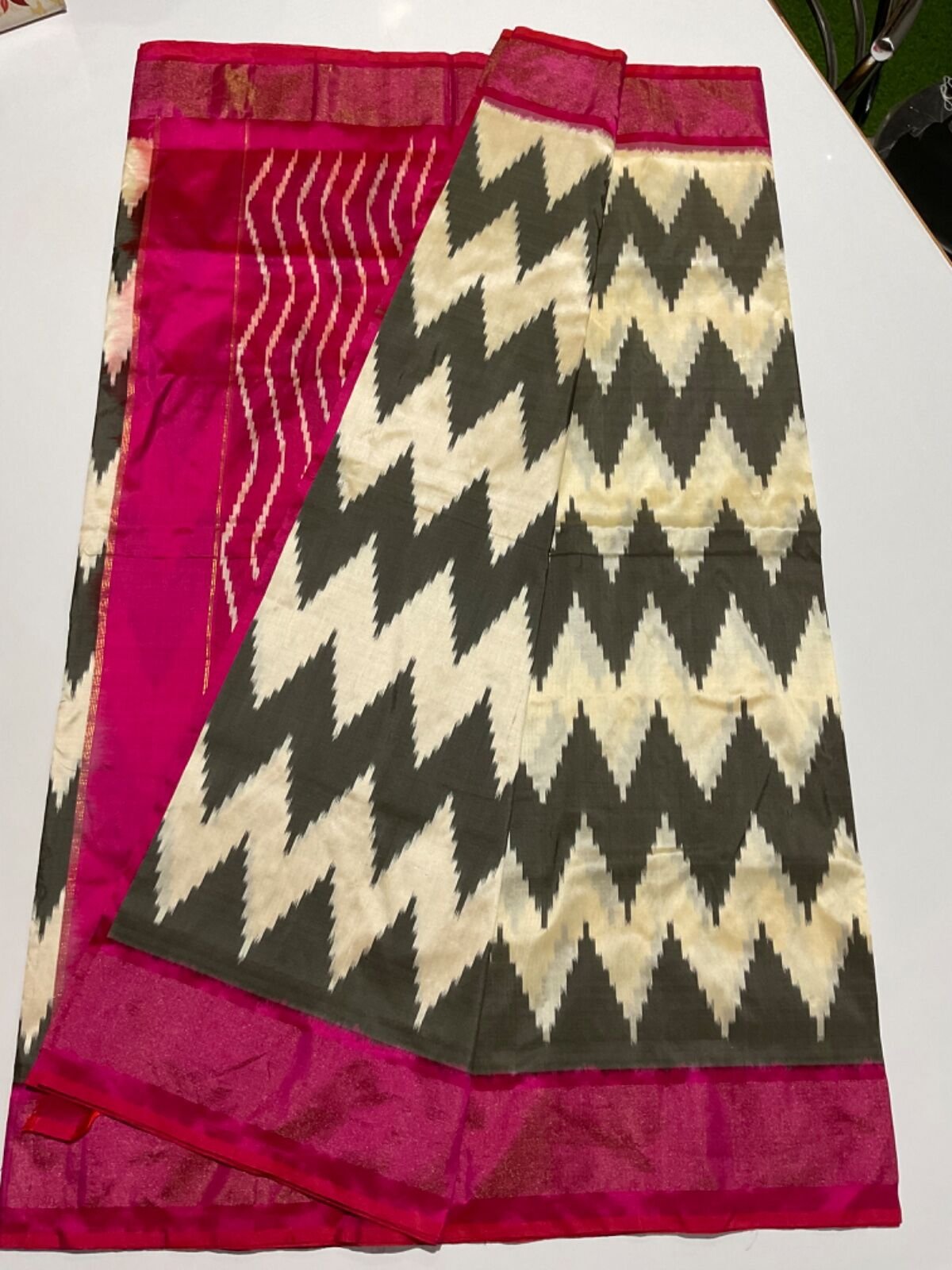 Light Weight Silk Saree - PLXHY15-ILWSDXNCC-04