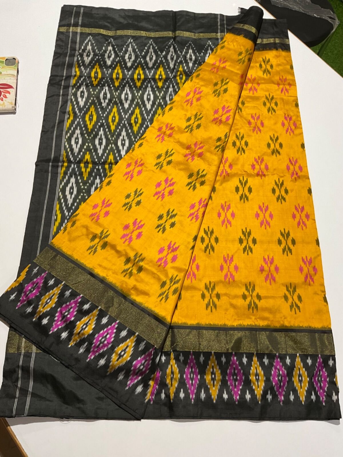 Light Weight Silk Saree - PLXHY15-ILWSDXNCC-14