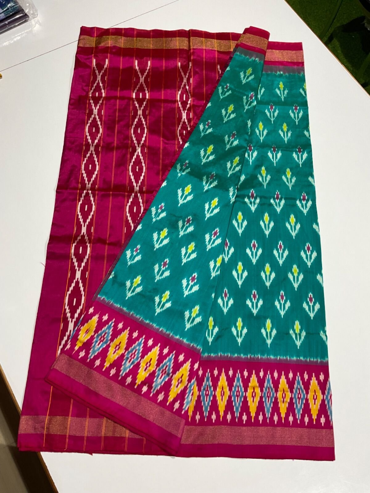 Light Weight Silk Saree - PLXHY15-ILWSDXNCC-19