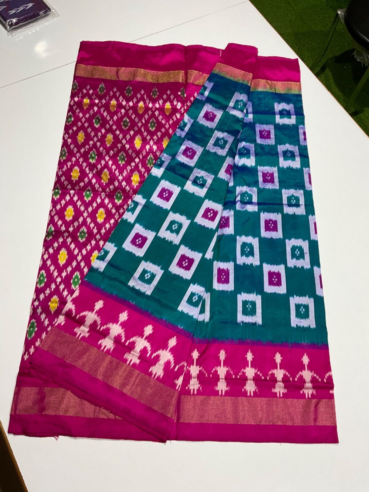 Light Weight Silk Saree - PLXHY15-ILWSDXNCC-23