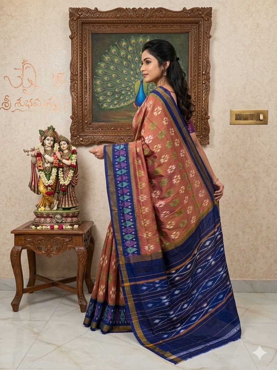 Light Weight Silk Saree - PRKSY24-ILWSDTCDC-30