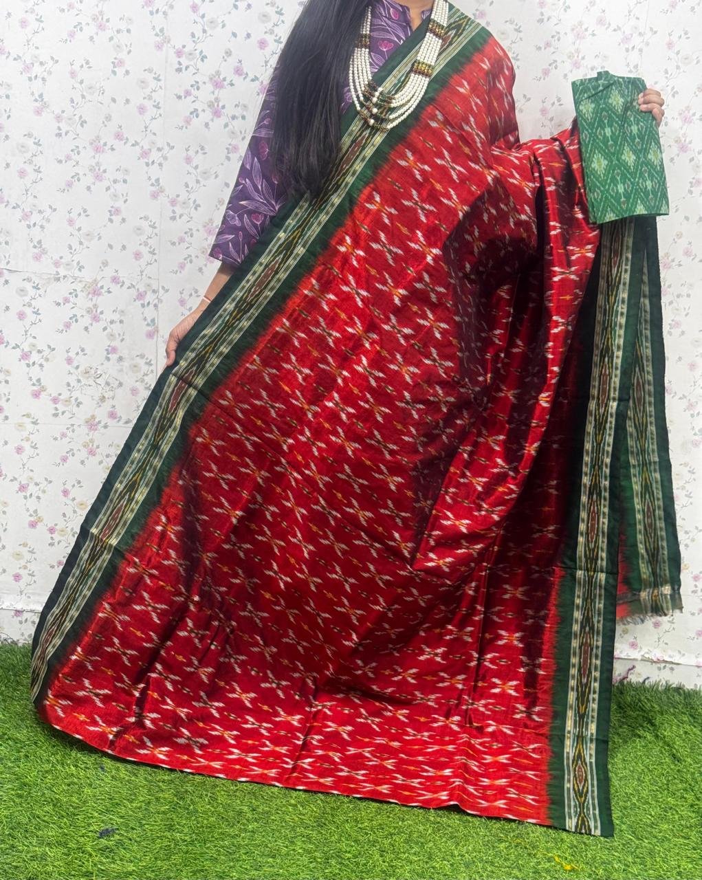 Lightweight Ikat Silk - PSDHG11-LSWBCXFDD-01
