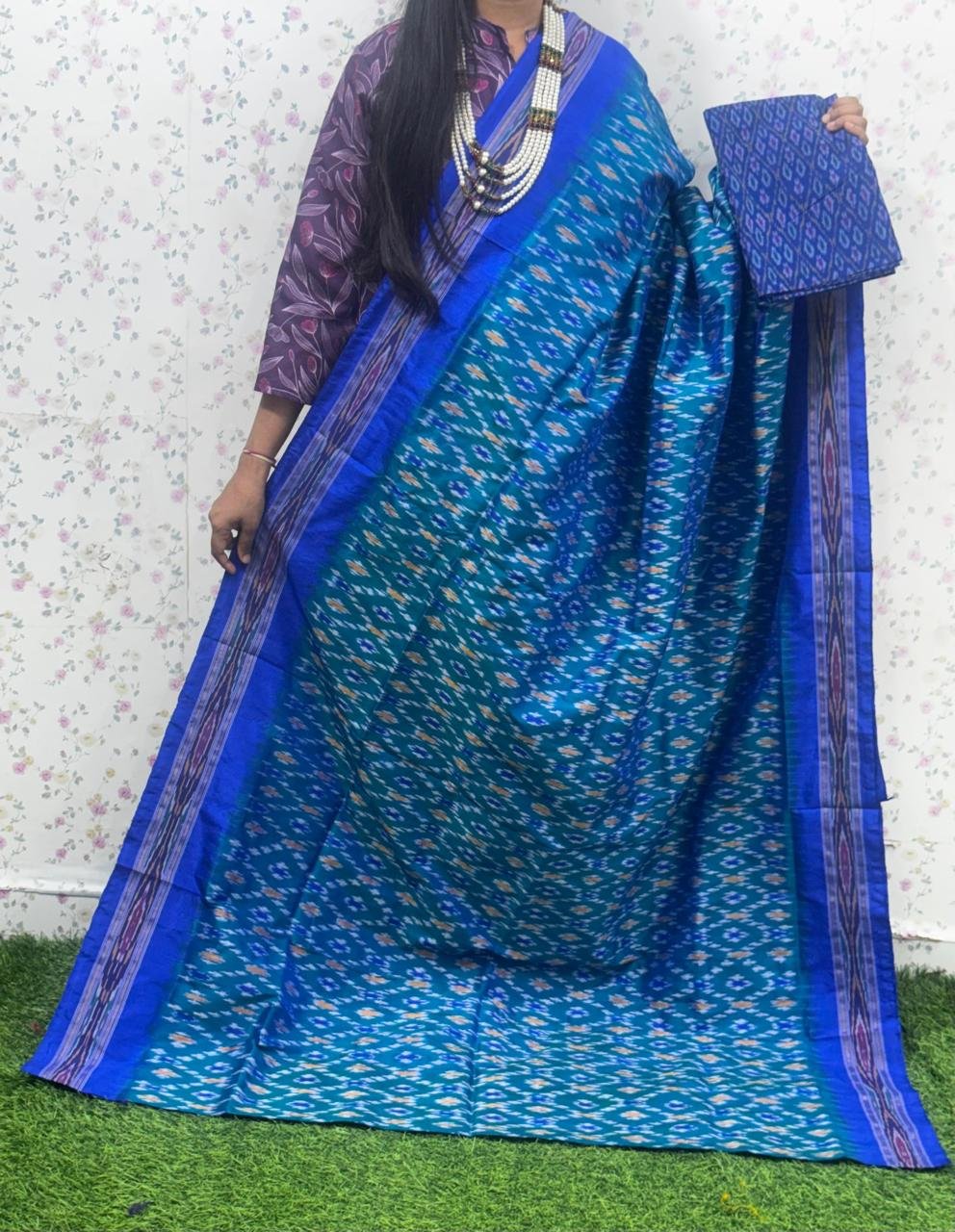 Lightweight Ikat Silk - PSDHG11-LSWBCXFDD-06