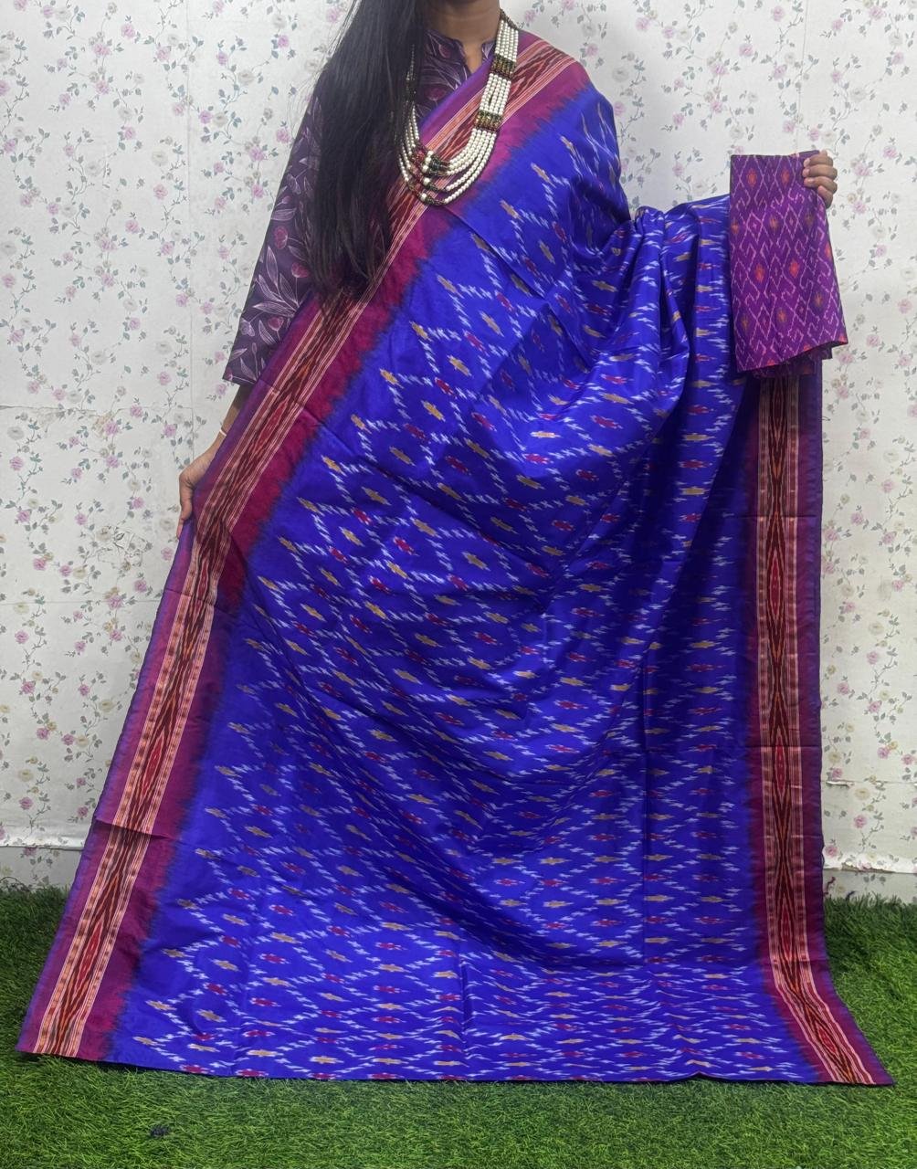 Lightweight Ikat Silk - PSDHG11-LSWBCXFDD-10