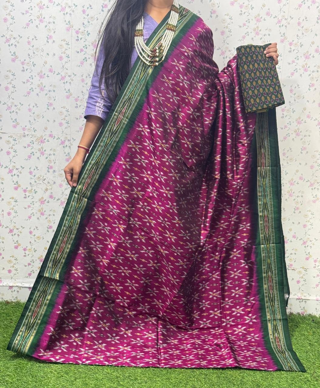 Lightweight Ikat Silk - PSDHG11-LSWBCXFDD-13