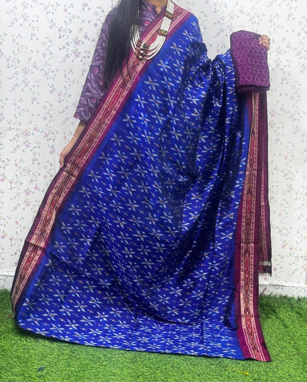 Lightweight Ikat Silk - PSDHG11-LSWBCXFDD-14