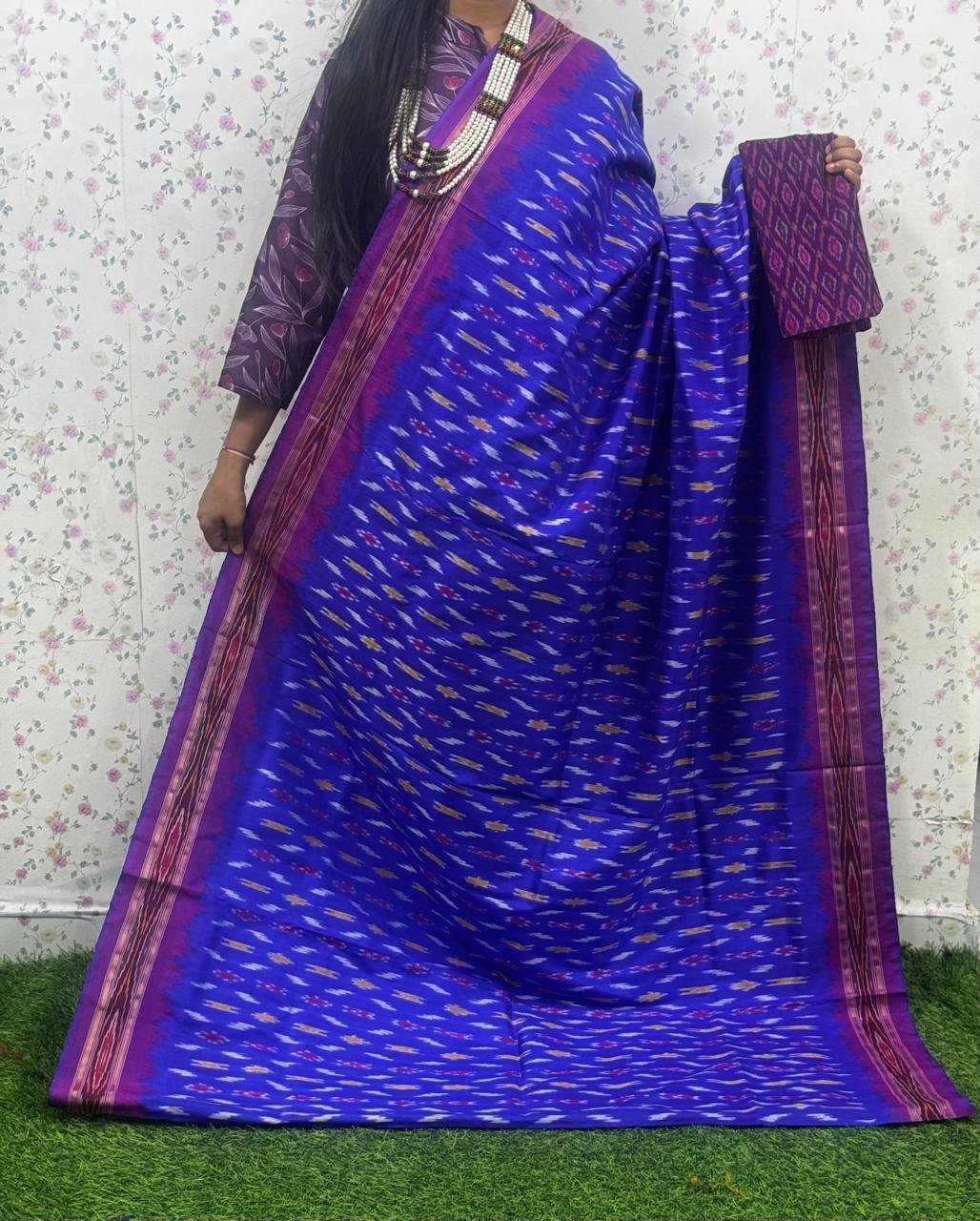 Lightweight Ikat Silk - PSDHG11-LSWBCXFDD-15