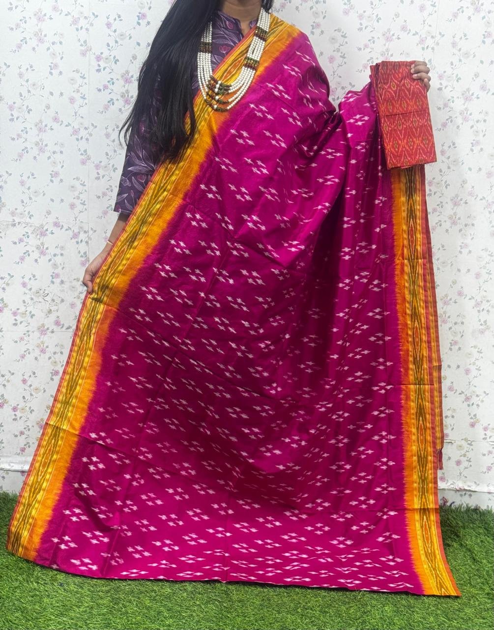 Lightweight Ikat Silk - PSDHG11-LSWBCXFDD-18