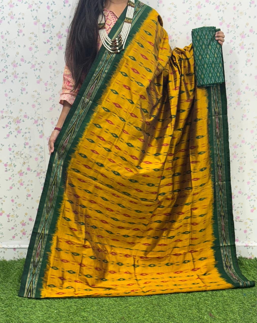 Lightweight Ikat Silk - PSDHG26-LSWBCXFDD-03