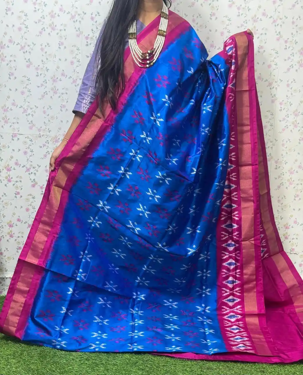 Lightweight Ikat Silk - PSDHL08-LSWBCTCCD-03