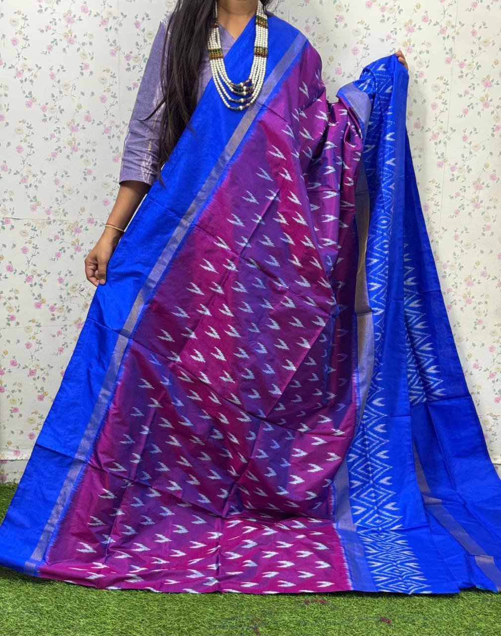 Lightweight Ikat Silk - PSDHN19-LSWBCTCCD-30