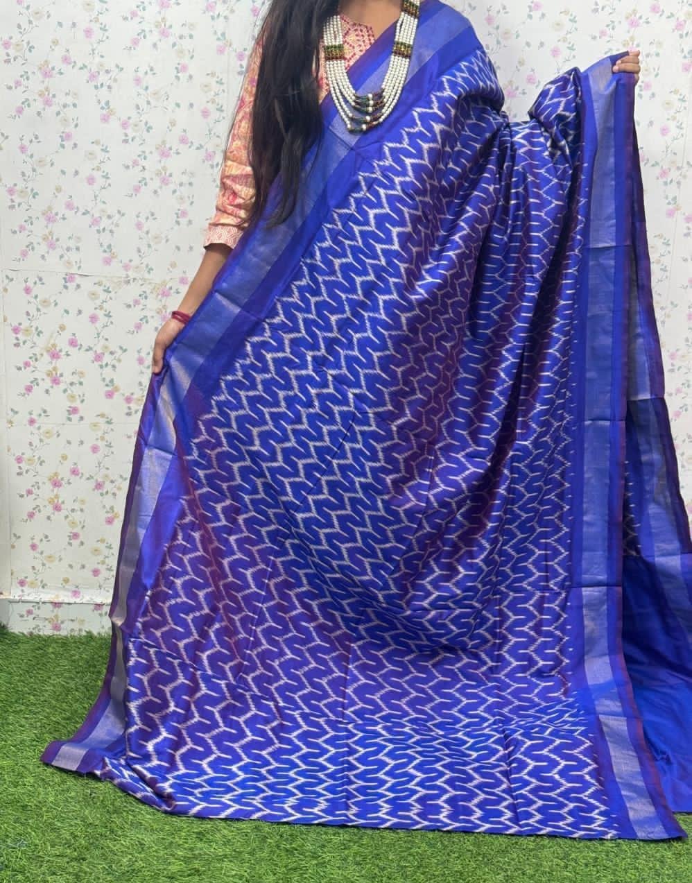 Lightweight Ikat Silk - PSDHN19-LSWBCTCCD-34