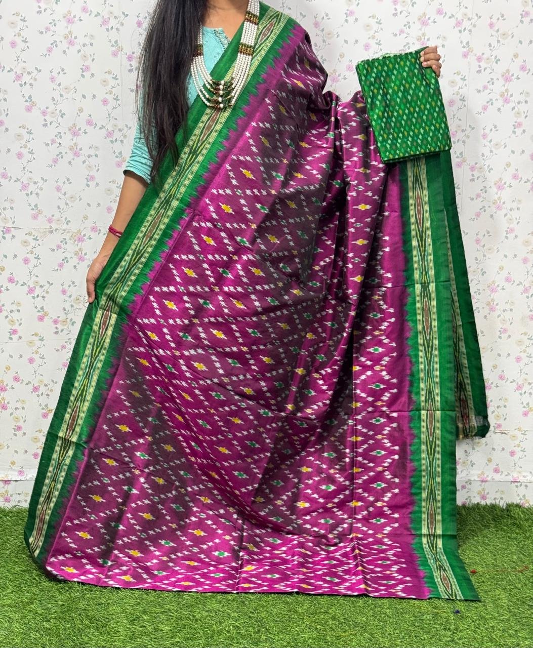 Lightweight Ikat Silk - PSDHO06-LSWBCXFCD-06