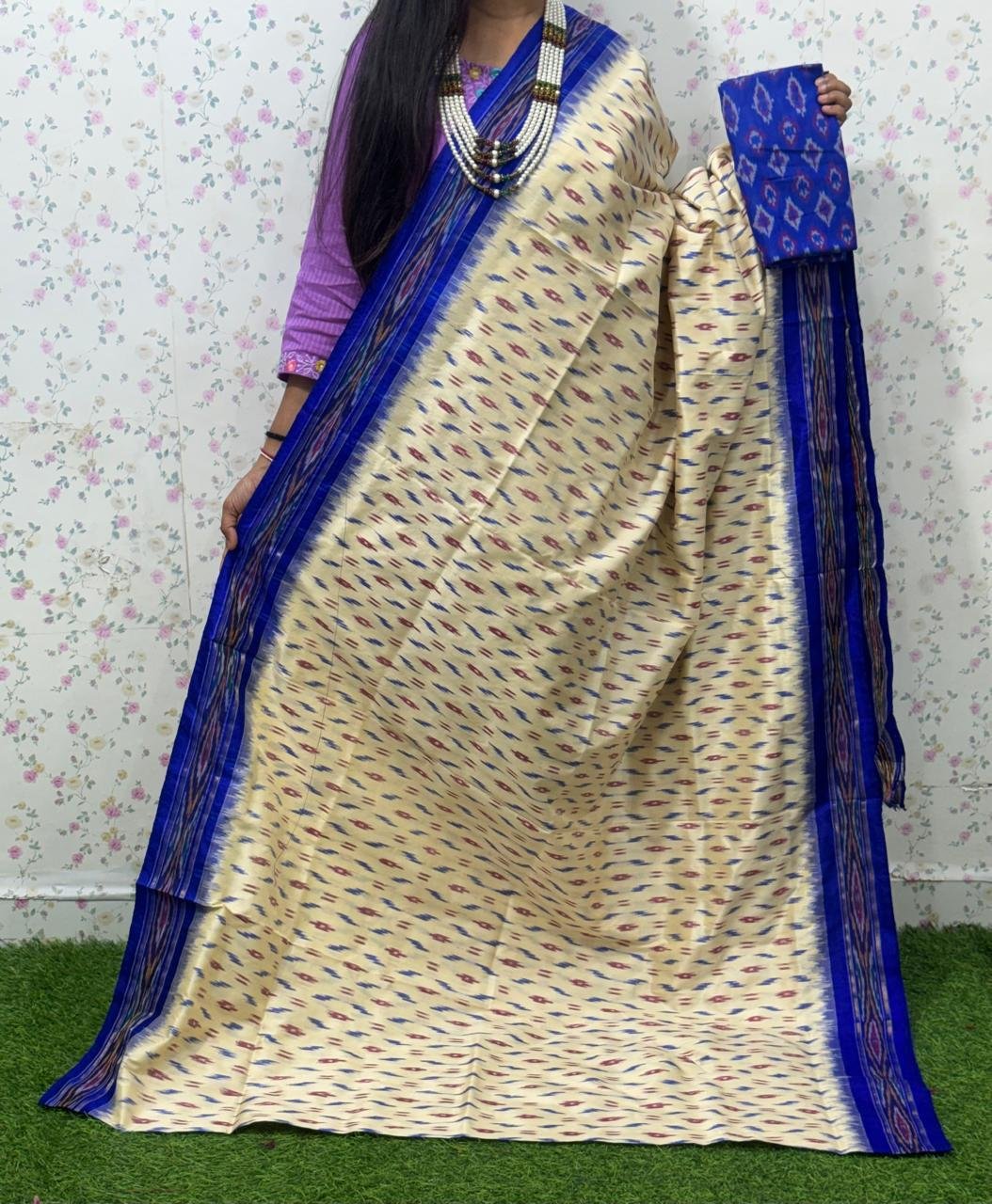 Lightweight Ikat Silk - PSDHO29-LSWBDXSDD-06