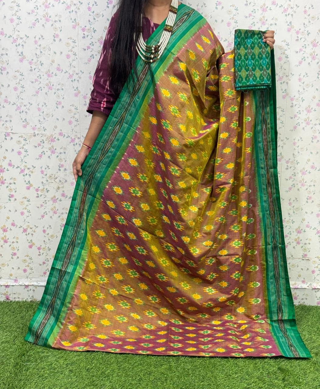 Lightweight Ikat Silk - PSDHS14-LSWBCXFDD-02