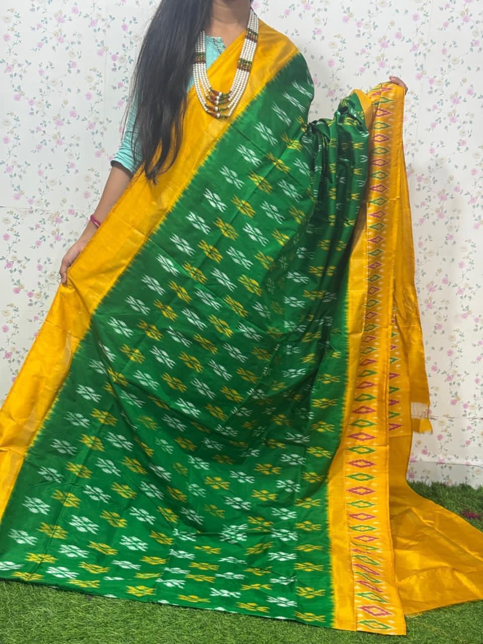 Lightweight Ikat Silk - PSDHS21-LSWBDTSCC-05