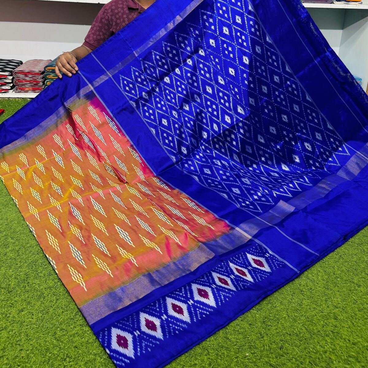 Lightweight Ikat Silk - PSRGG19-LSWBCTDCC-02