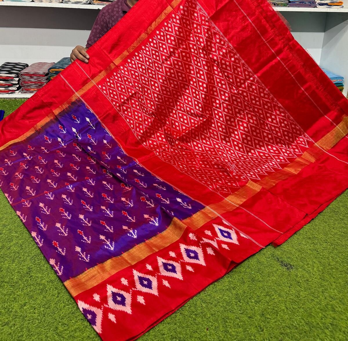 Lightweight Ikat Silk - PSRGG19-LSWBCTDCC-11