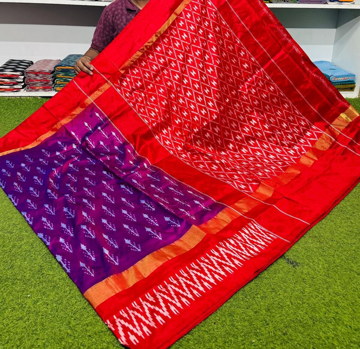 Lightweight Ikat Silk - PSRGG19-LSWBCTDCC-19